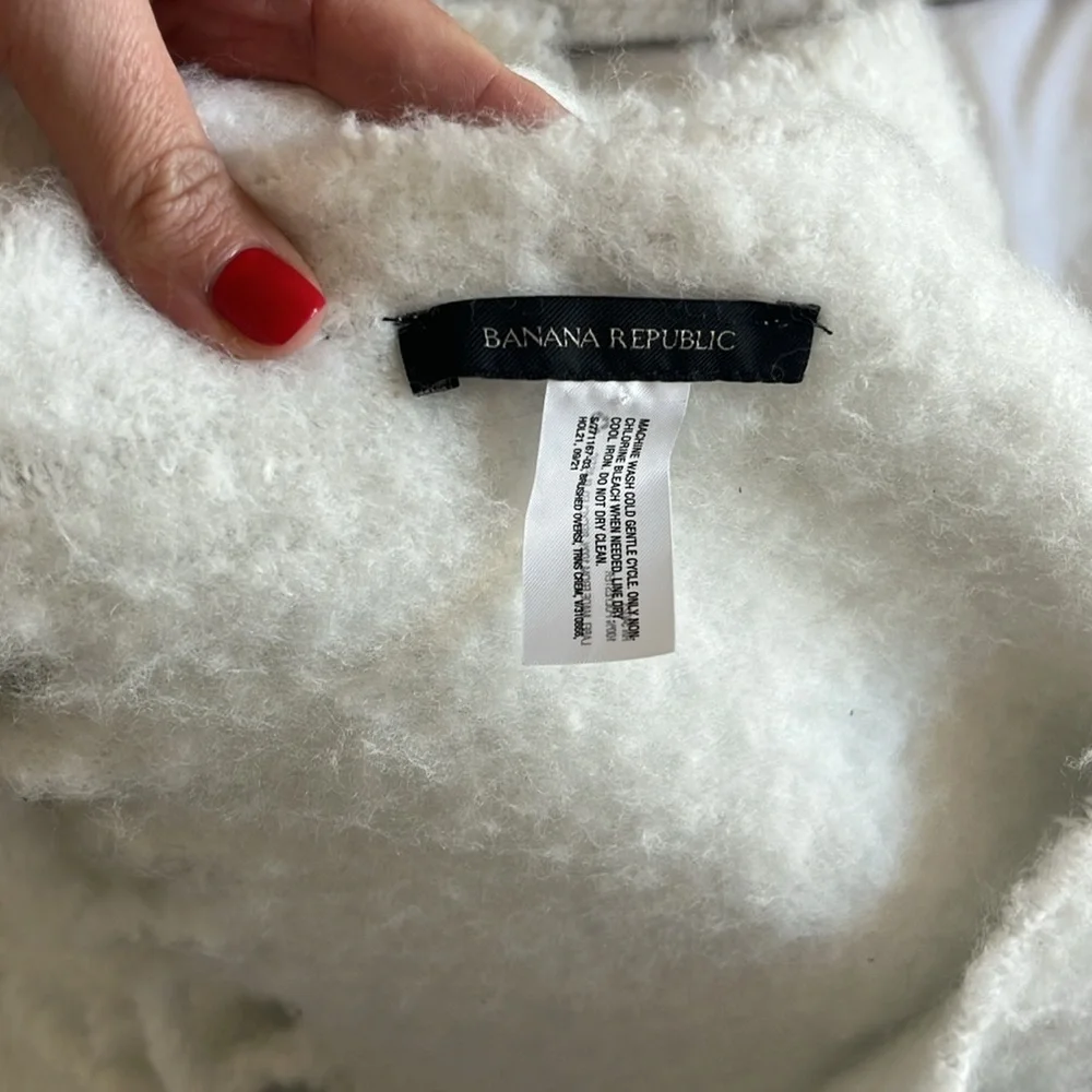 THICK blanket scarf/ balaclava  banana republic